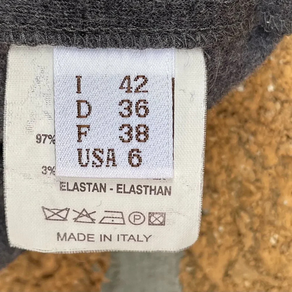 BRUNELLO CUCINELLI Cowl Neck Knee-Length Dress size 6 - Picture 11 of 13